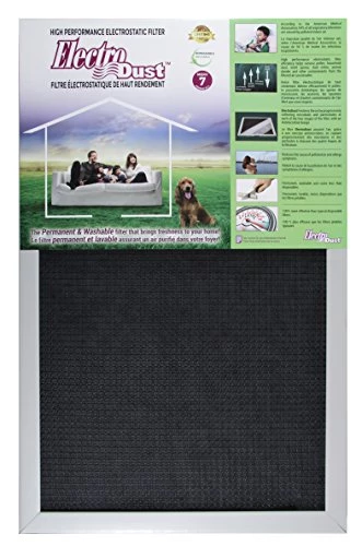 16x25x1 Air Filter By ElectroDust - Furnace Filter, Air Filters For Home. Perfect Air Conditioner Filter. Great HVAC Filter, AC Filter | Reusable Air Filter - Washable Air Filters 3 16x25x1 Air Filter By ElectroDust - Furnace Filter, Air Filters For Home. Perfect Air Conditioner Filter. Great HVAC Filter, AC Filter | Reusable Air Filter - Washable Air Filters