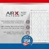 AIRX FILTERS WICKED CLEAN AIR. 10x16x1 Air Filter MERV 8 Electrostatic Pleated Air Conditioner Filter 6 Pack HVAC AC Furnace Filters 2 AIRX FILTERS WICKED CLEAN AIR. 10x16x1 Air Filter MERV 8 Electrostatic Pleated Air Conditioner Filter 6 Pack HVAC AC Furnace Filters -Air Filter Sales 51PQwq3Y78L 4