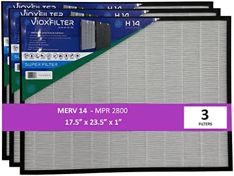 Vioxfilter H14AF20201 Pack Of 1 MERV 14 Pleated 20x20x1 AC Furnace Air Filter; Low Resistance To Air Flow; Filters Air From A/C 11 Vioxfilter H14AF20201 Pack Of 1 MERV 14 Pleated 20x20x1 AC Furnace Air Filter; Low Resistance To Air Flow; Filters Air From A/C - Image 9