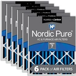 Nordic Pure 18x24x4 MERV 13 Pleated Plus Carbon AC Furnace Air Filter 1 Pack 27 Nordic Pure 18x24x4 MERV 13 Pleated Plus Carbon AC Furnace Air Filter 1 Pack -Air Filter Sales 51SiqeH2DL. AC
