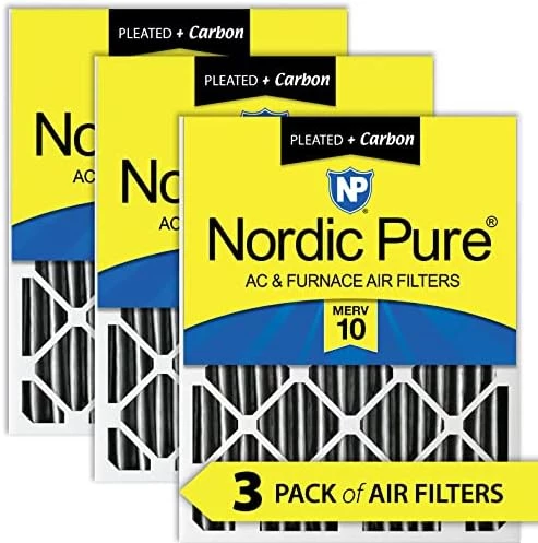 Nordic Pure 16x16x2 MERV 10 Pleated AC Furnace Air Filters 3 Pack 14 Nordic Pure 16x16x2 MERV 10 Pleated AC Furnace Air Filters 3 Pack - Image 12