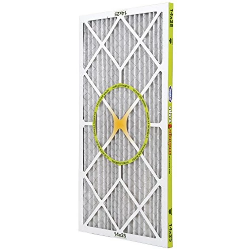 BestAir PF1425-1 AC Furnace Air Filter, 14" X 25" X 1",MERV 11, Removes Allergens & Contaminants, Carbon Infused To Eliminate Odor, Fits 100%, For 1" Models,Pack Of 1, White 4 BestAir PF1425-1 AC Furnace Air Filter, 14" X 25" X 1",MERV 11, Removes Allergens & Contaminants, Carbon Infused To Eliminate Odor, Fits 100%, For 1" Models,Pack Of 1, White - Image 2