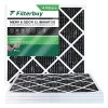 Filterbuy 20x20x1 Air Filter MERV 8 Odor Eliminator (4-Pack), Pleated HVAC AC Furnace Air Filters Replacement With Activated Carbon (Actual Size: 19.50 X 19.50 X 0.75 Inches) 2 Filterbuy 20x20x1 Air Filter MERV 8 Odor Eliminator (4-Pack), Pleated HVAC AC Furnace Air Filters Replacement With Activated Carbon (Actual Size: 19.50 X 19.50 X 0.75 Inches) -Air Filter Sales 51d9JwarW3L