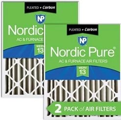 Nordic Pure 18x24x4 MERV 13 Pleated Plus Carbon AC Furnace Air Filter 1 Pack 31 Nordic Pure 18x24x4 MERV 13 Pleated Plus Carbon AC Furnace Air Filter 1 Pack -Air Filter Sales 51fD9HxS7VL. AC