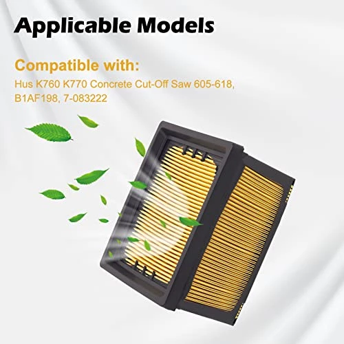 KLWZH 574362301 525470601 Air Filter For 525 47 06-01 574 36 23-01 Partner 525470601 525470602 K760 K770 Concrete Cut-Off Saw 8 KLWZH 574362301 525470601 Air Filter For 525 47 06-01 574 36 23-01 Partner 525470601 525470602 K760 K770 Concrete Cut-Off Saw - Image 6