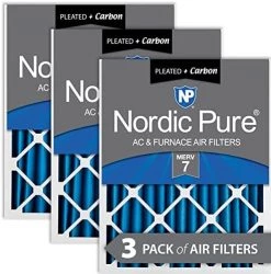 Nordic Pure 16x16x2 MERV 10 Pleated AC Furnace Air Filters 3 Pack 29 Nordic Pure 16x16x2 MERV 10 Pleated AC Furnace Air Filters 3 Pack -Air Filter Sales 51hpiiNHtBL. AC