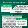 Filterbuy 17x25x1 Air Filter MERV 8 Dust Defense (2-Pack), Pleated HVAC AC Furnace Air Filters Replacement (Actual Size: 16.50 X 24.50 X 0.75 Inches) 1 Filterbuy 17x25x1 Air Filter MERV 8 Dust Defense (2-Pack), Pleated HVAC AC Furnace Air Filters Replacement (Actual Size: 16.50 X 24.50 X 0.75 Inches) -Air Filter Sales 51ipXTBkw3L