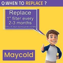 Maycold 20x30x1 Air Filter 6 Pack MERV 13,Electrostatic Pleated HVAC AC Furnace Filters Replacement Dust Defense Removes Living Dust,Pollen And Pet Dander Lint Reduction 3-Month 8 Maycold 20x30x1 Air Filter 6 Pack MERV 13,Electrostatic Pleated HVAC AC Furnace Filters Replacement Dust Defense Removes Living Dust,Pollen And Pet Dander Lint Reduction 3-Month -Air Filter Sales 51ktIYHhOKL