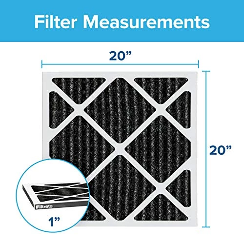 Filtrete 20x20x1 Air Filter MPR 1200 MERV 11, Allergen Defense Odor Reduction, 4-Pack (exact Dimensions 19.69x19.69x0.81) 4 Filtrete 20x20x1 Air Filter MPR 1200 MERV 11, Allergen Defense Odor Reduction, 4-Pack (exact Dimensions 19.69x19.69x0.81) - Image 2