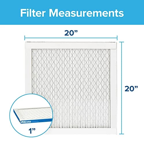 Filtrete 20x20x1 Air Filter, MPR 1900, MERV 13, Healthy Living Ultimate Allergen 3-Month Pleated 1-Inch Air Filters, 2 Filters 4 Filtrete 20x20x1 Air Filter, MPR 1900, MERV 13, Healthy Living Ultimate Allergen 3-Month Pleated 1-Inch Air Filters, 2 Filters - Image 2