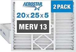 Aerostar 16x25x5 Air Filter MERV 13, Furnace Filters AC HVAC Replacement For Honeywell FC200A1029, (2 Pack) (Actual Size: 15 7/8 X 24 3/4 X 4 3/8 Inches) 18 Aerostar 16x25x5 Air Filter MERV 13, Furnace Filters AC HVAC Replacement For Honeywell FC200A1029, (2 Pack) (Actual Size: 15 7/8 X 24 3/4 X 4 3/8 Inches) -Air Filter Sales 51lrzkpTB L. AC