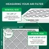 Filterbuy 16x24x1 Air Filter MERV 11 Allergen Defense (3-Pack), Pleated HVAC AC Furnace Air Filters Replacement (Actual Size: 15.38 X 23.38 X 0.75 Inches) 2 Filterbuy 16x24x1 Air Filter MERV 11 Allergen Defense (3-Pack), Pleated HVAC AC Furnace Air Filters Replacement (Actual Size: 15.38 X 23.38 X 0.75 Inches) -Air Filter Sales 51p2oCu88XL