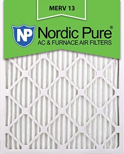 Nordic Pure 18x24x4 MERV 13 Pleated Plus Carbon AC Furnace Air Filter 1 Pack 8 Nordic Pure 18x24x4 MERV 13 Pleated Plus Carbon AC Furnace Air Filter 1 Pack - Image 6