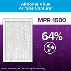 Filtrete 12x36x1 Air Filter, MPR 1500, MERV 12, Healthy Living Ultra-Allergen 3-Month Pleated 1-Inch Air Filters, 6 Filters 9 Filtrete 12x36x1 Air Filter, MPR 1500, MERV 12, Healthy Living Ultra-Allergen 3-Month Pleated 1-Inch Air Filters, 6 Filters -Air Filter Sales 51qI473bkvL 4