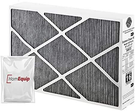 Lennox 16x25x5 Furnace Filter, X6672 Filter Replacement, Merv 16 Carbon Clean Filter Media With Homequip Disposal Bag 2-Pack (Actual Size: 15.8 X 24.8 X 4.3 Inches) 8 Lennox 16x25x5 Furnace Filter, X6672 Filter Replacement, Merv 16 Carbon Clean Filter Media With Homequip Disposal Bag 2-Pack (Actual Size: 15.8 X 24.8 X 4.3 Inches) - Image 7