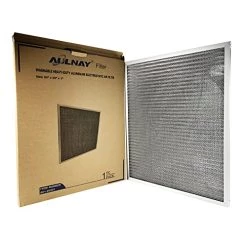 Aluminum Electrostatic Air Filter Replacement (20" X 25" X 1"), Furnace Central AC Filter, Washable Metal HVAC Air Filter