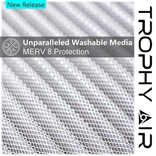 20x25x1 | Trophy Air | Merv 8 | Washable Furnace Filter | Lifetime HVAC & Furnace Air Filter | Washable Electrostatic | High Dust Holding Capacity | Premium Quality Aluminum 4 20x25x1 | Trophy Air | Merv 8 | Washable Furnace Filter | Lifetime HVAC & Furnace Air Filter | Washable Electrostatic | High Dust Holding Capacity | Premium Quality Aluminum - Image 2