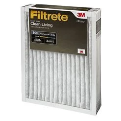 Filtrete Clean Living Basic Dust AC Furnace Air Filter, MPR 300, 20 X 30 X 1-Inches, 6-Pack
