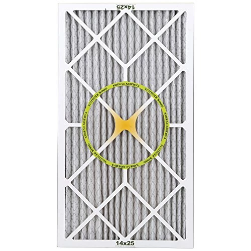 BestAir PF1425-1 AC Furnace Air Filter, 14" X 25" X 1",MERV 11, Removes Allergens & Contaminants, Carbon Infused To Eliminate Odor, Fits 100%, For 1" Models,Pack Of 1, White 5 BestAir PF1425-1 AC Furnace Air Filter, 14" X 25" X 1",MERV 11, Removes Allergens & Contaminants, Carbon Infused To Eliminate Odor, Fits 100%, For 1" Models,Pack Of 1, White - Image 3
