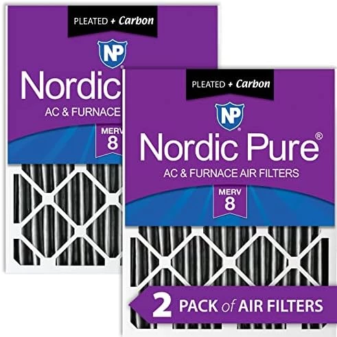 Nordic Pure 18x24x4 MERV 13 Pleated Plus Carbon AC Furnace Air Filter 1 Pack 7 Nordic Pure 18x24x4 MERV 13 Pleated Plus Carbon AC Furnace Air Filter 1 Pack - Image 5