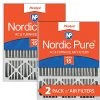 Nordic Pure 20x25x5 MERV 15 Pleated Honeywell Replacement AC Furnace Air Filters 2 Pack 2 Nordic Pure 20x25x5 MERV 15 Pleated Honeywell Replacement AC Furnace Air Filters 2 Pack -Air Filter Sales 51yxLjIKe1L
